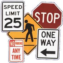 road signs road signs