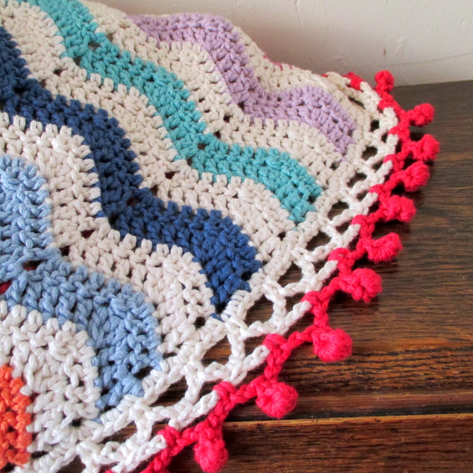 mrsbrownmakes... Finished Martha's Ripple Blanket