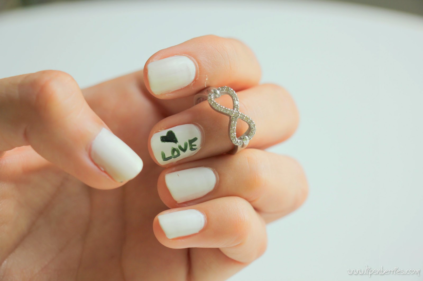 Matte White Nails! OPI Matte Top Coat+ Maybelline Color Show Porcelain