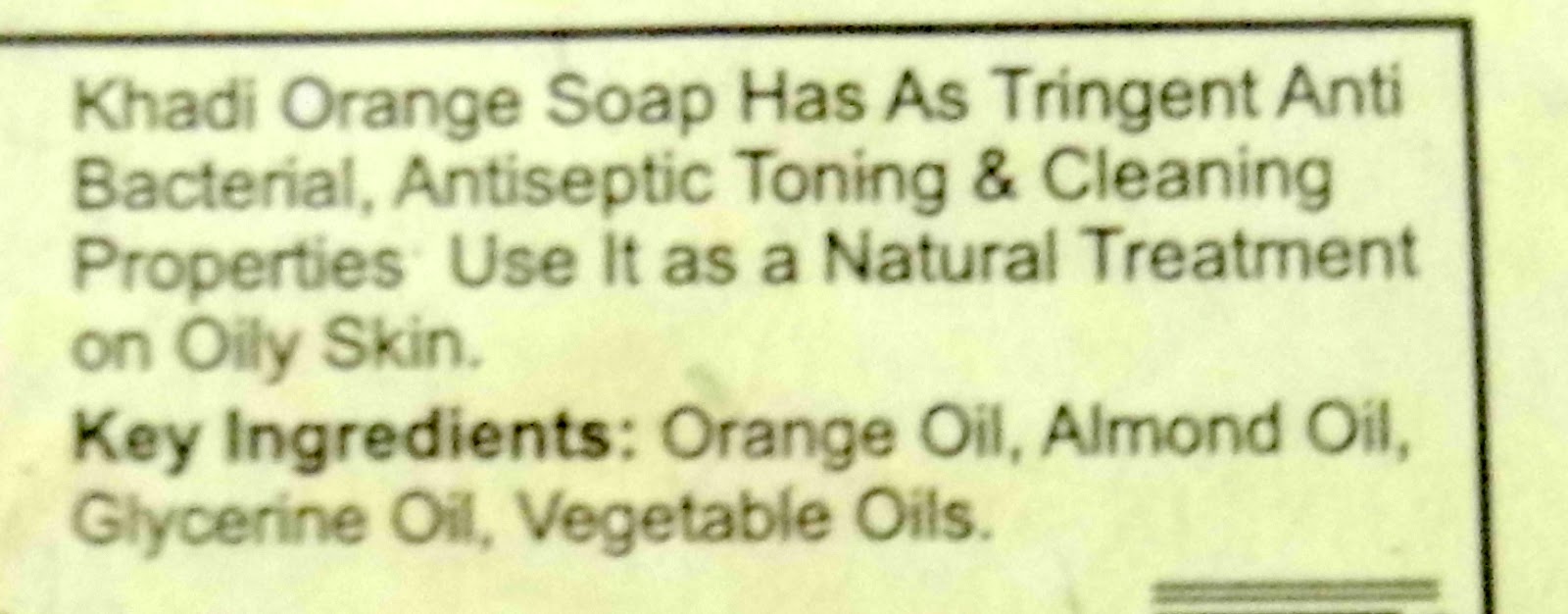 Indian Beauty Zone Khadi Orange Ayurvedic Handmade Soap Review