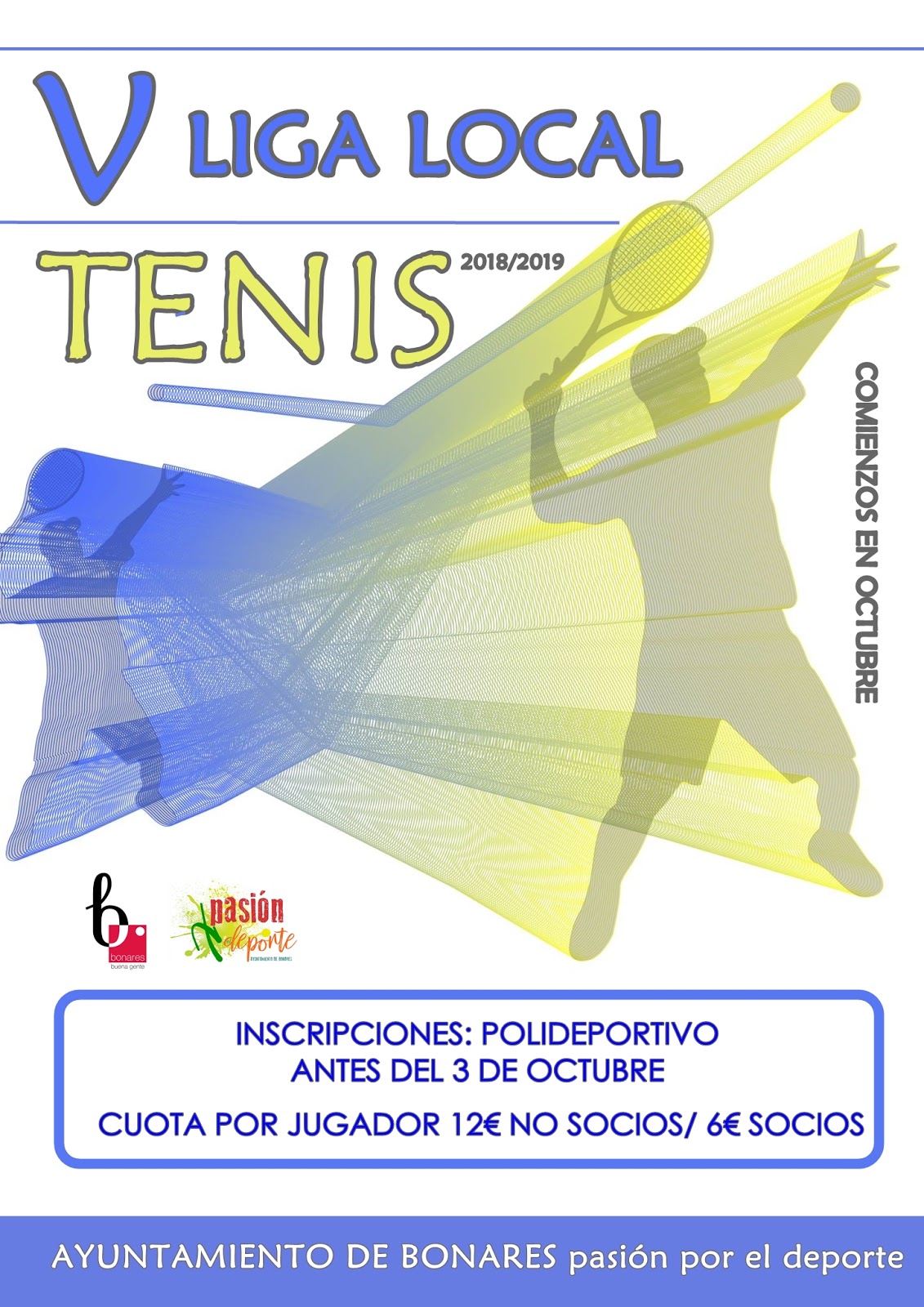 V LIGA LOCAL DE TENIS