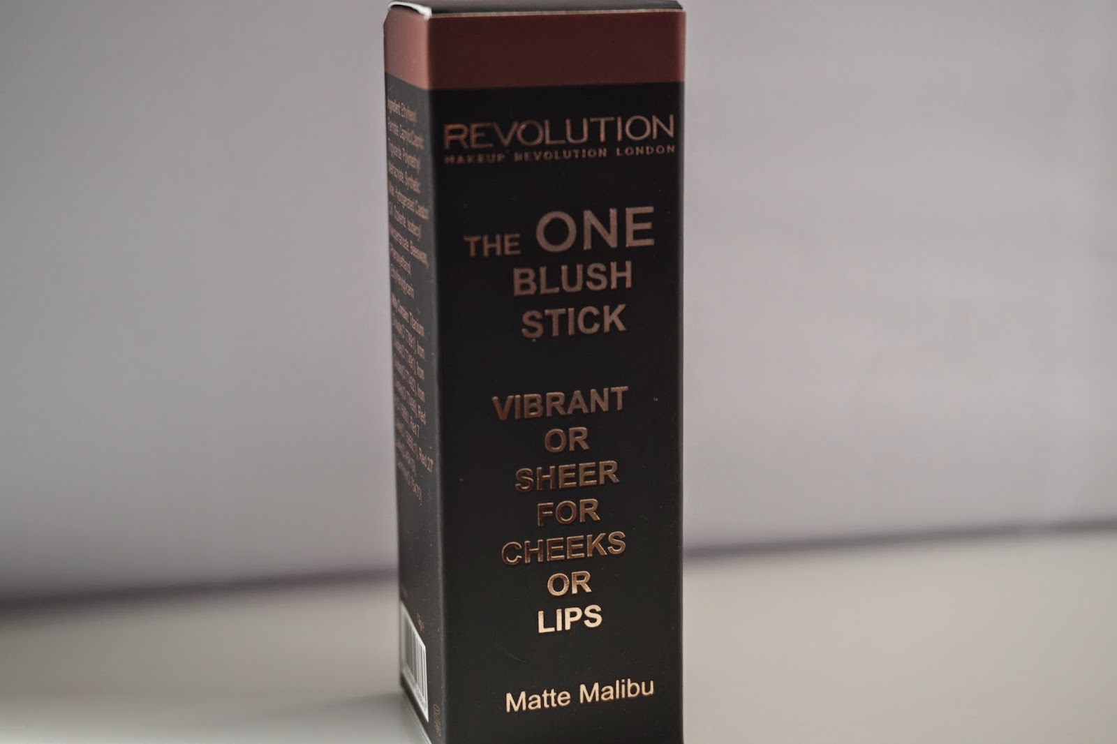 Makeup Revolution The One Blush Stick Matte Malibu - Dusty Foxes Beauty Blog