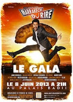 Affiche officielle Festival Marrakech du Rire 2013