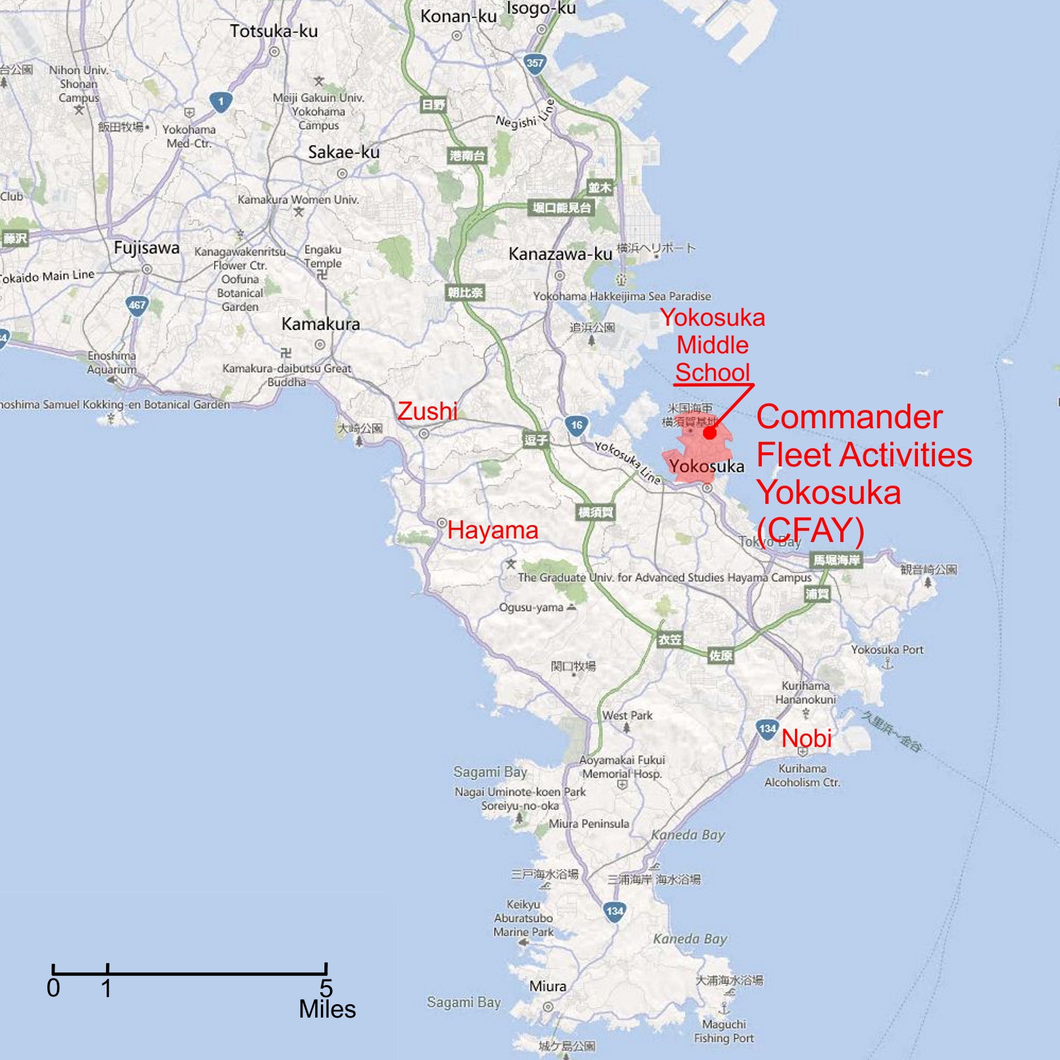 Map Of Yokosuka Japan Jungle Maps Map Of Yokosuka Jap - vrogue.co