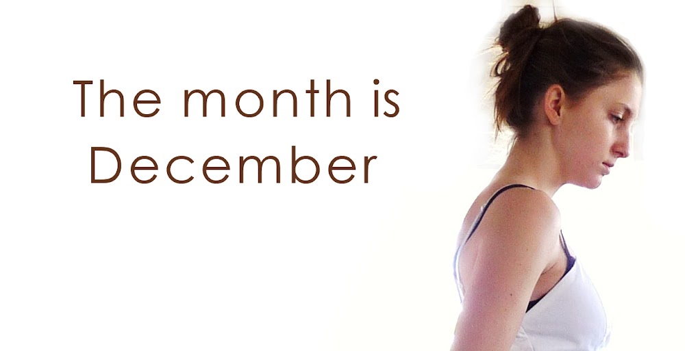 The month is December