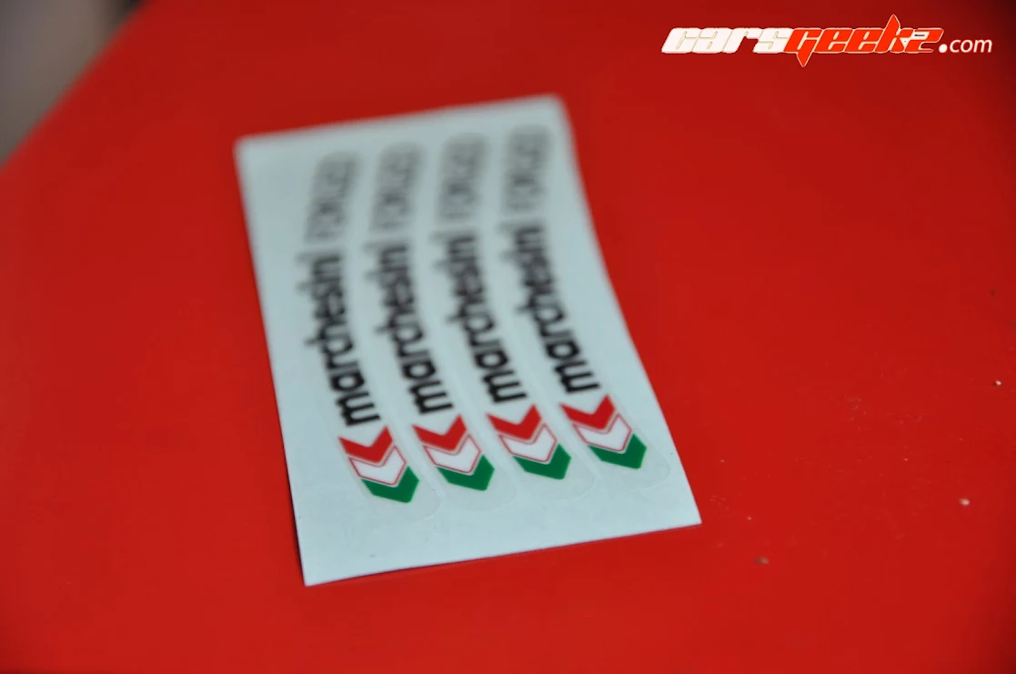 Marchesini Forged Black and Yellow sticker decal 3 Marchesini Forged Black and Yellow sticker decal 4