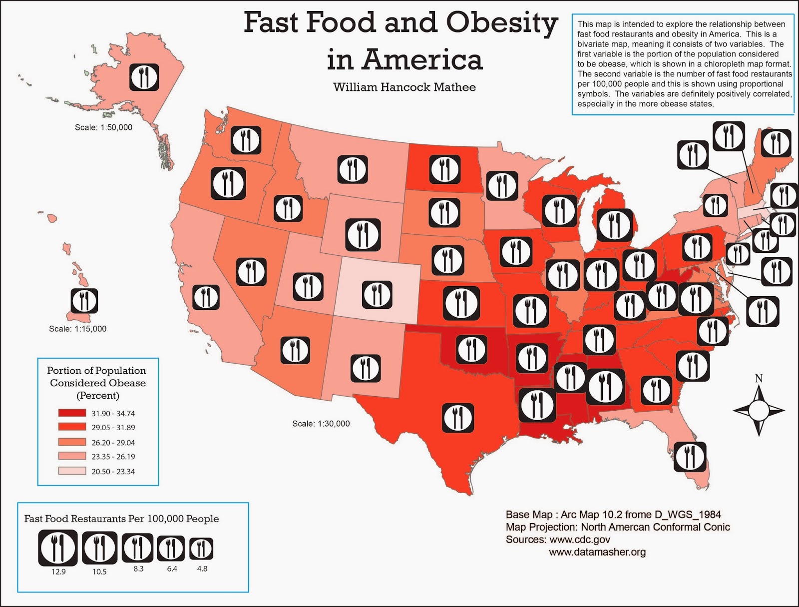 the chloropleth map of the states represents obesity the darker tones are states that are the states that have more prevalent obesity rates the chloropleth map of the states represents obesity the darker tones are states that are the states that have more prevalent obesity rates