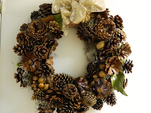 Pinecone Wreath