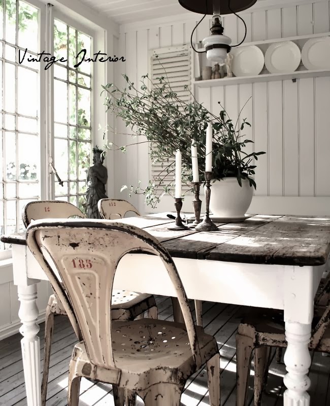 Amores bohemios...: decorar con candelabros vintage