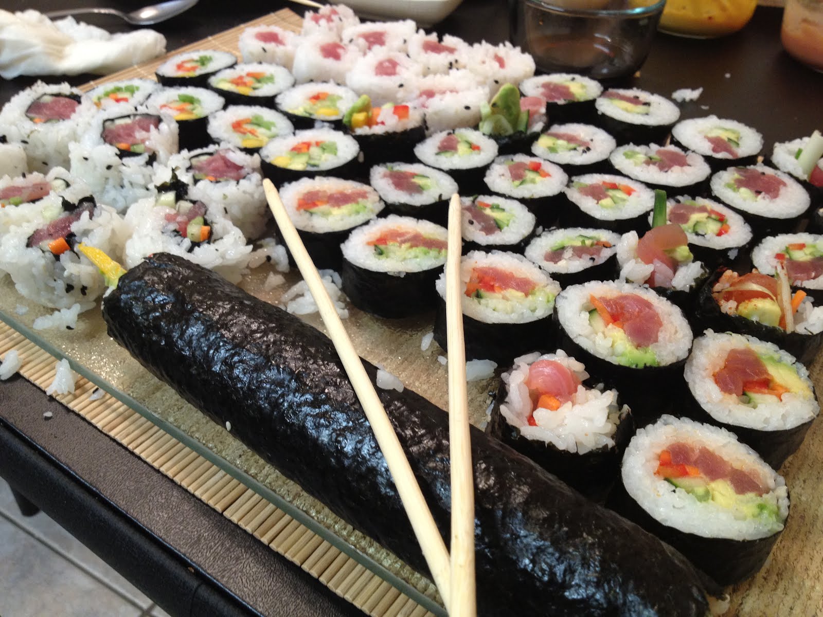 Making Your Own Sushi! The Secret Ingredient is Love