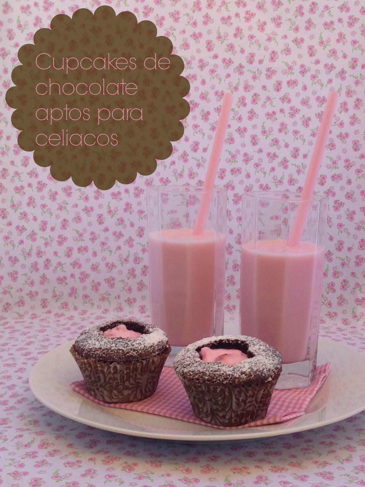 Cupcakes de chocolate aptos para celiacos Cook the cake