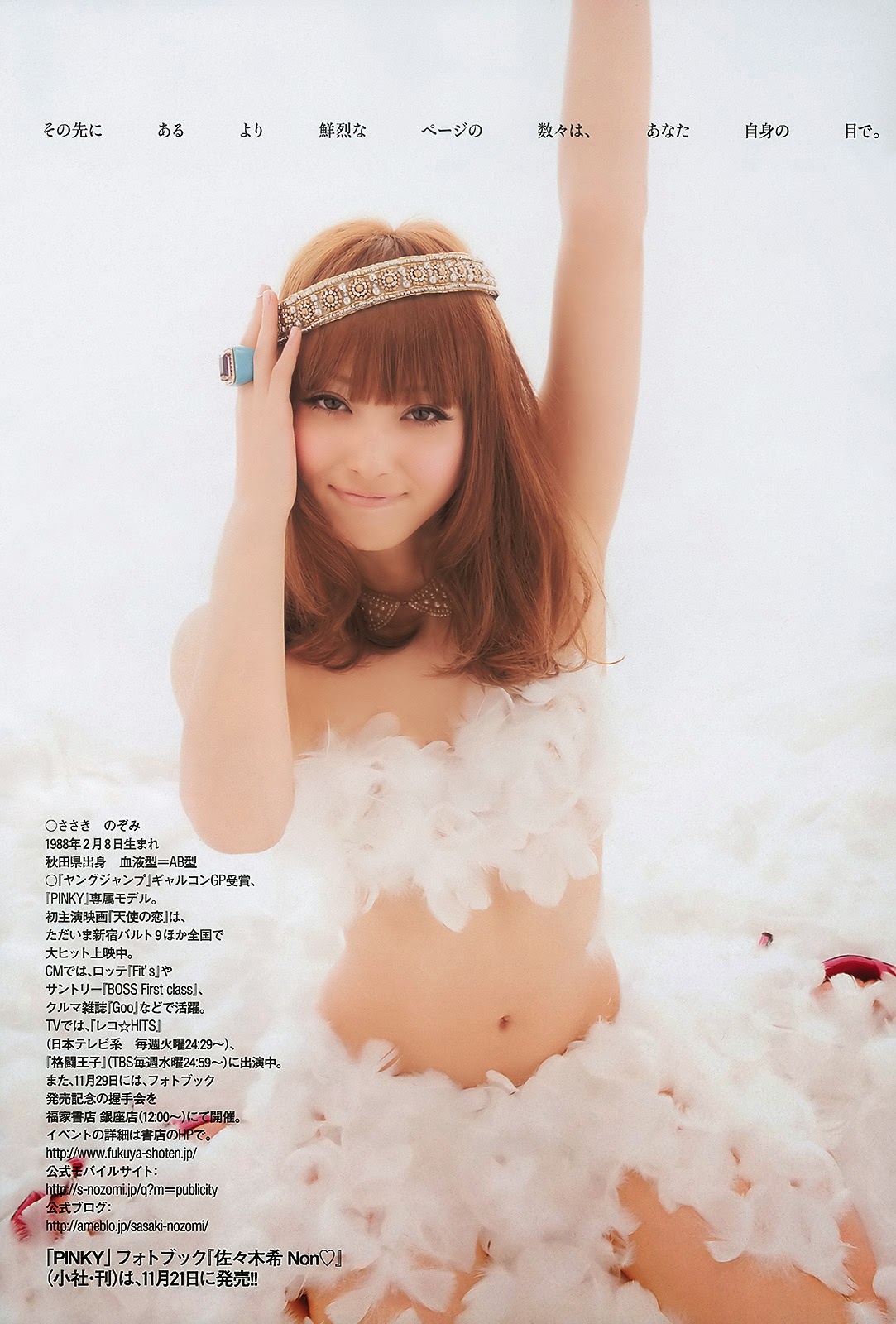 Sasaki Nozomi 佐々木希 Weekly Playboy No 47 2009 Images 2