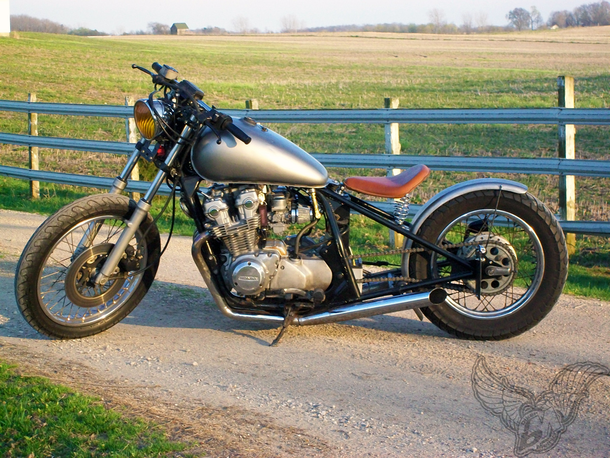 reader rides | phil's 1981 honda cb750 bobber - bikerMetric