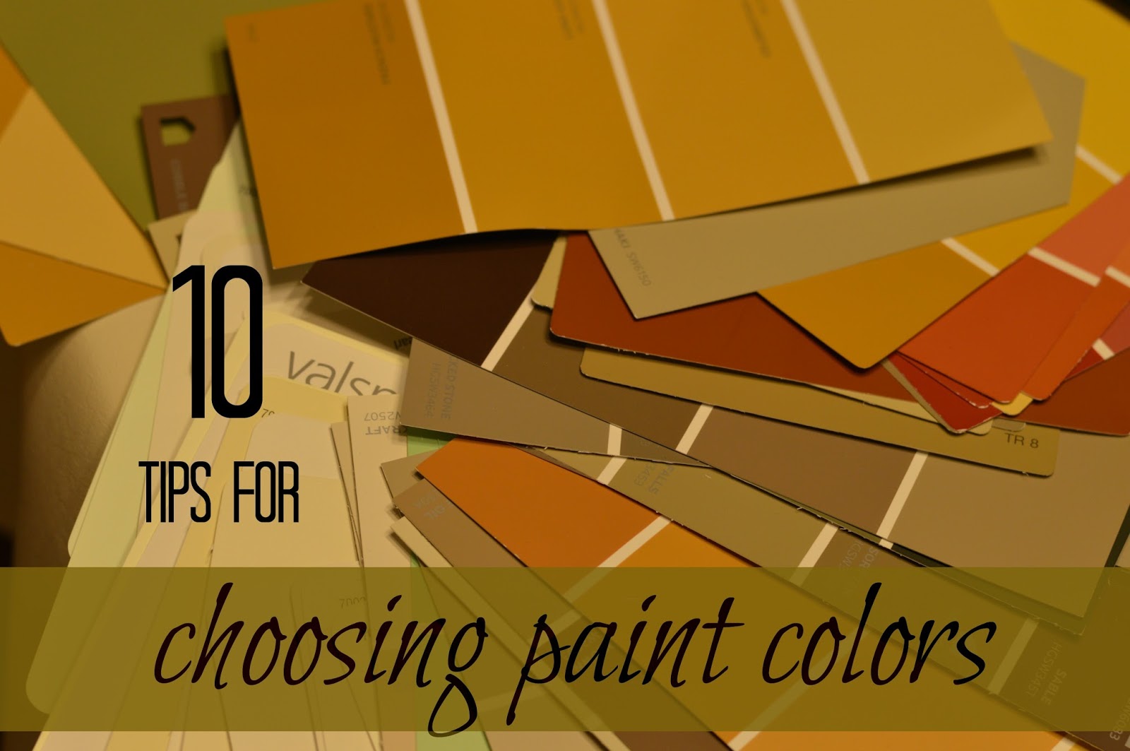 Finding Former Glory 10 Tips for Choosing Paint Colors for your Home