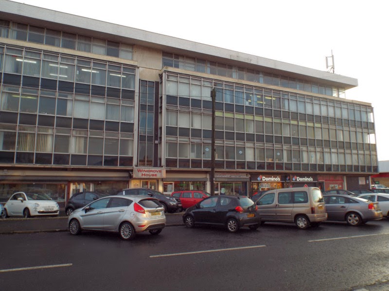 Photographs Of Newcastle Cowgate Roundabout and Shops