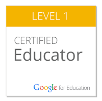 Google Certified Educator Level 1