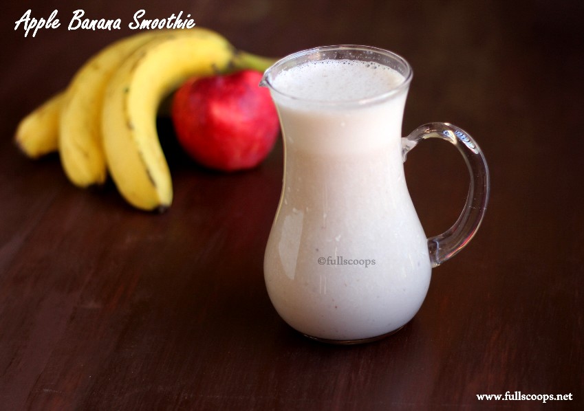 Apple Banana Smoothie Smoothie Recipes Full Scoops A food blog
