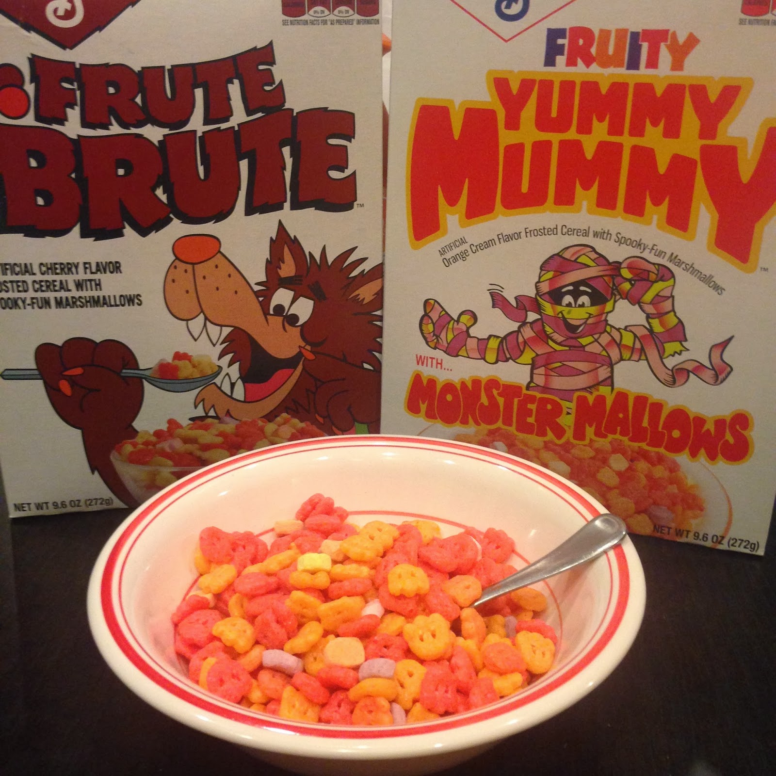 Halloween Fruity Yummy Mummy and Frute Brute Rise Again!