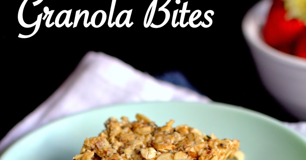 protein granola bites