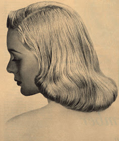 Idda Van Munster 1950s Pageboy Hairstyle Summer Wind Elegant