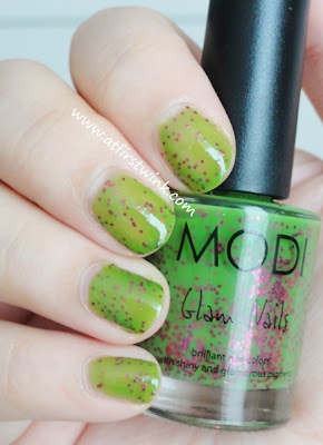 Modi nail polish 77 - Pinky Green