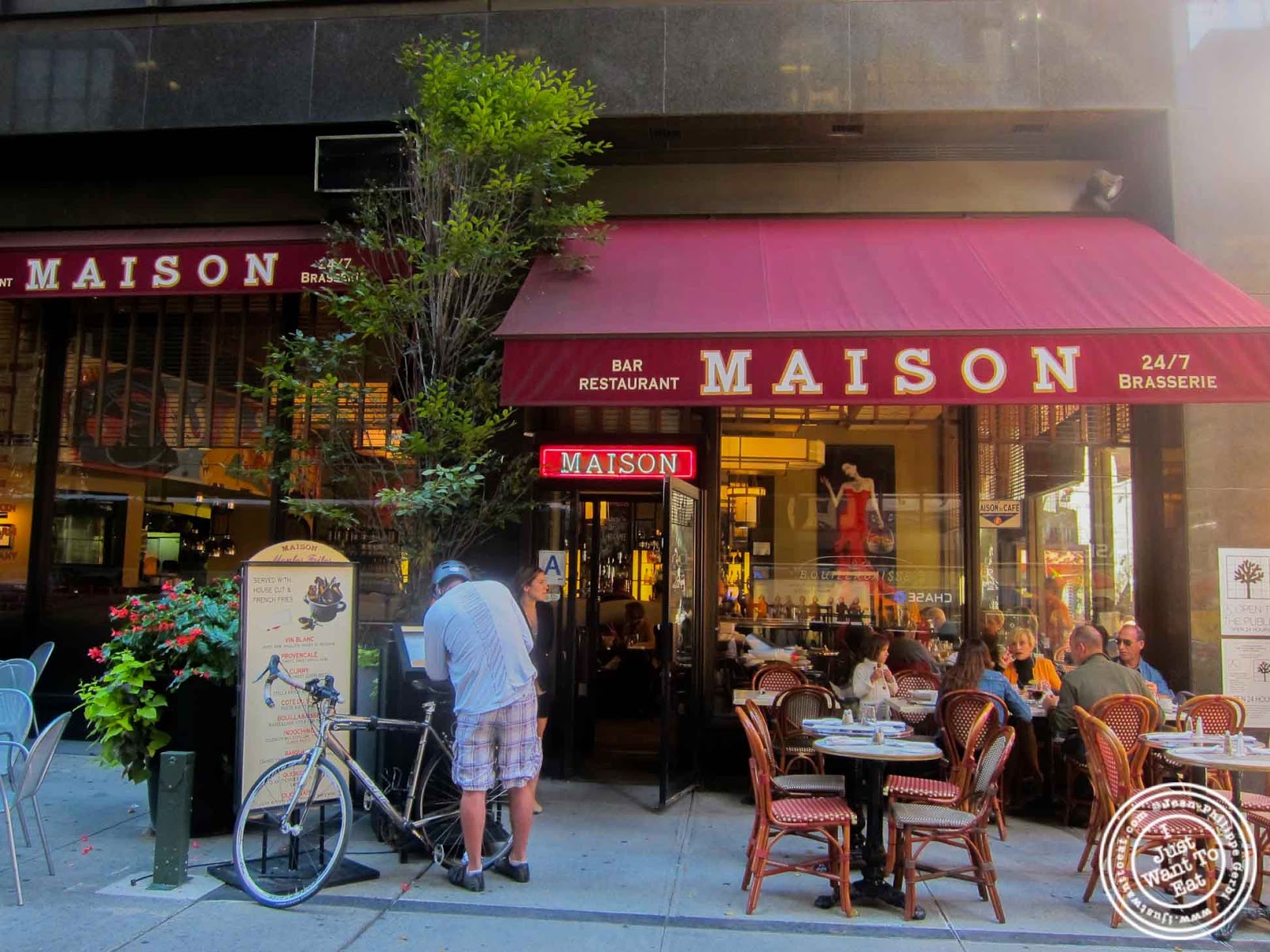Maison, French Brasserie located Midtown, NYC, New York — I Just Want
