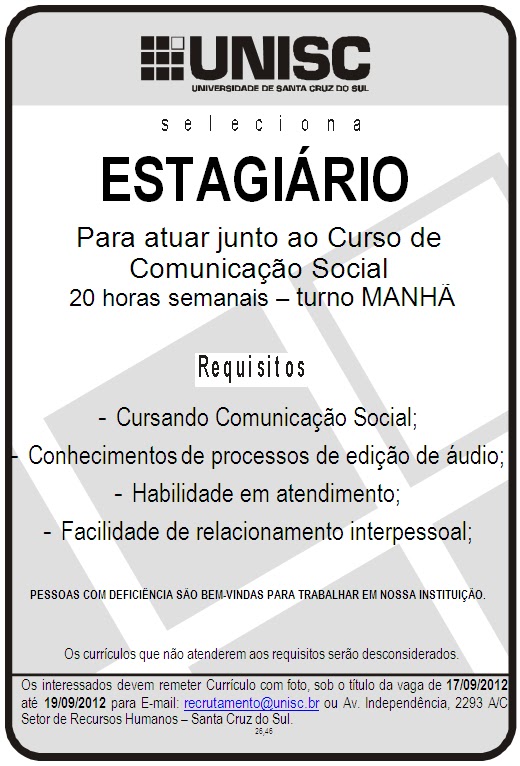 Curso comunicacao