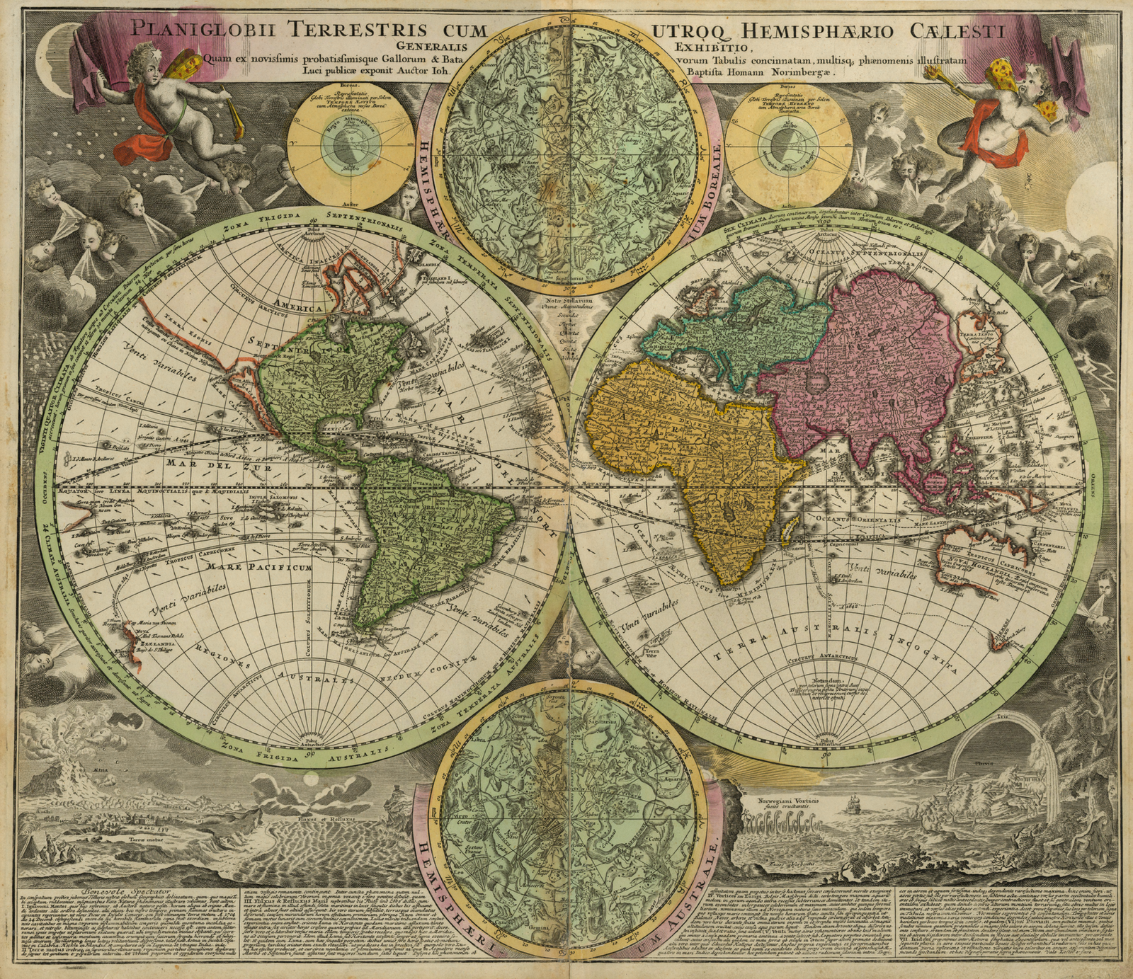 The first Buddhist world map printed in Japan and the