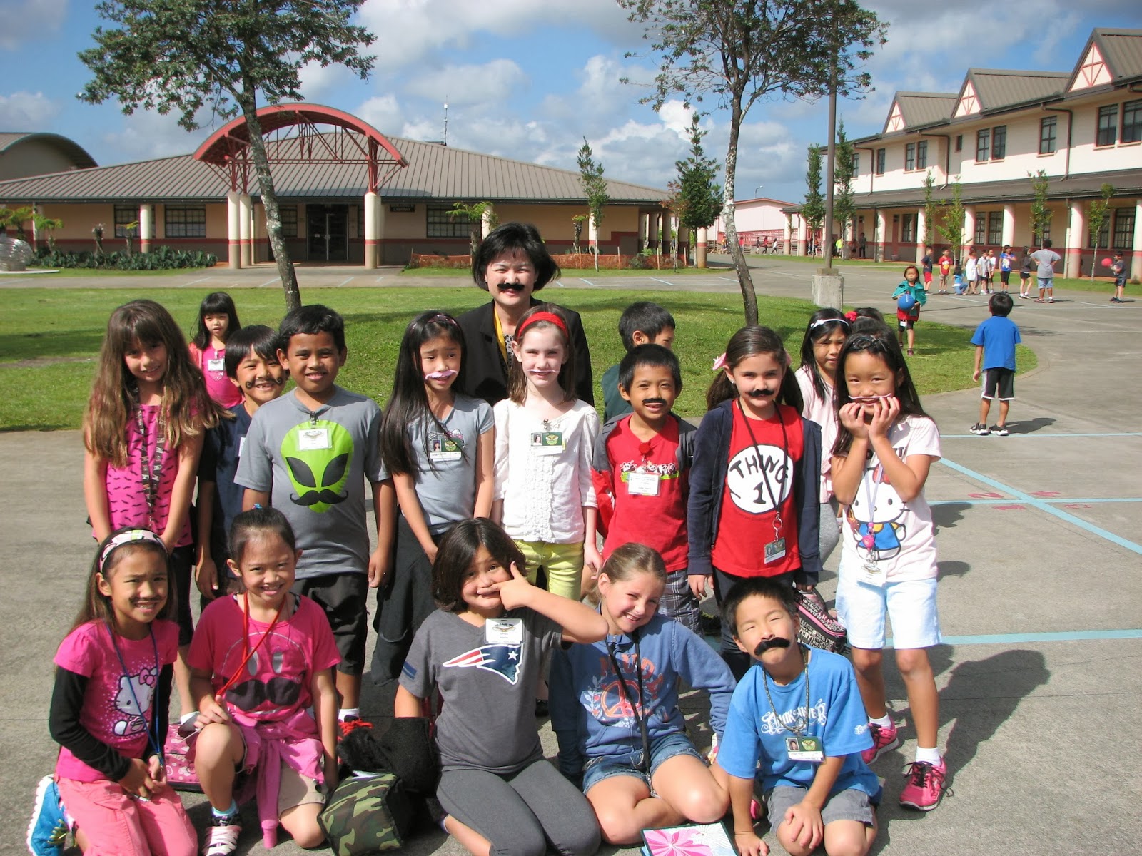 Mililani `Ike Elementary School Blog: Happy Mustache Day Mililani `Ike Elementary School Blog: Happy Mustache Day