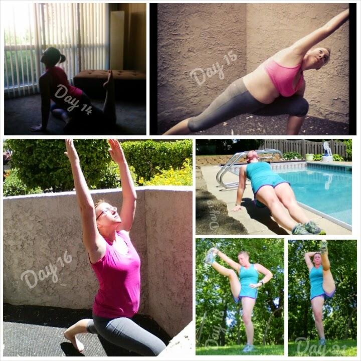 #summersplits2014 yoga challenge | enjoyingthecourse.com
