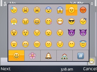 emoticons whatsapp nokia e5 free