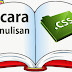 3 Cara Penulisan CSS