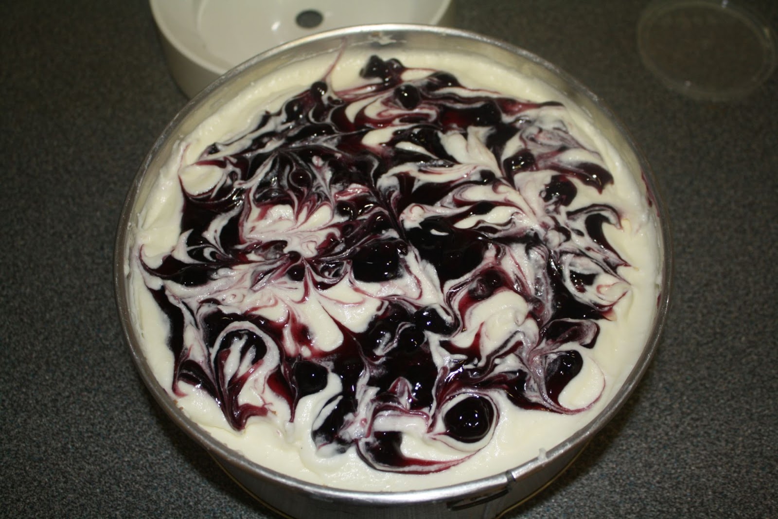 Resepi Blueberry Cheesecake