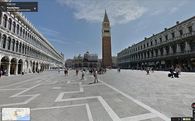 Herzlich Willkommen auf dem berühmten Markusplatz. Hier findet ihr den Dogenpalast, den Markusdom, den Markusturm, die Biblioteca Marciana und den Uhrenturm.