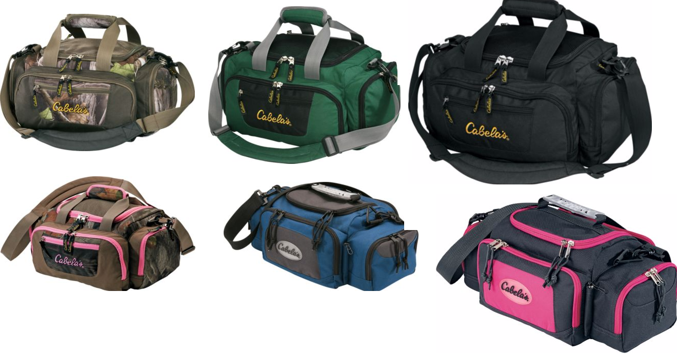 Cabela's All Gear Bag or Fishing Utility Bag 9.99 Each (Reg 24.99