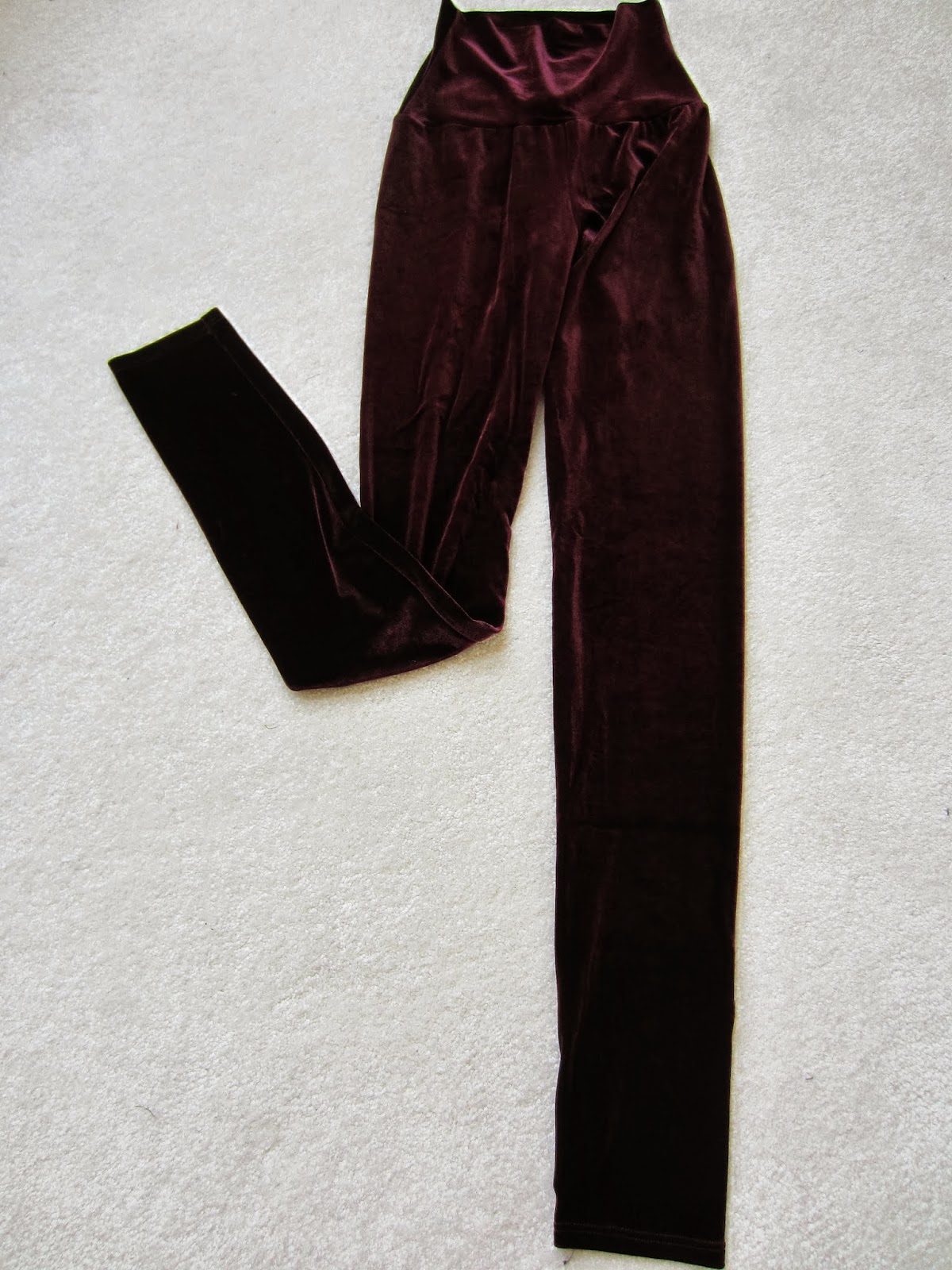 Style, Decor & More Super Comfy Velour Leggings!