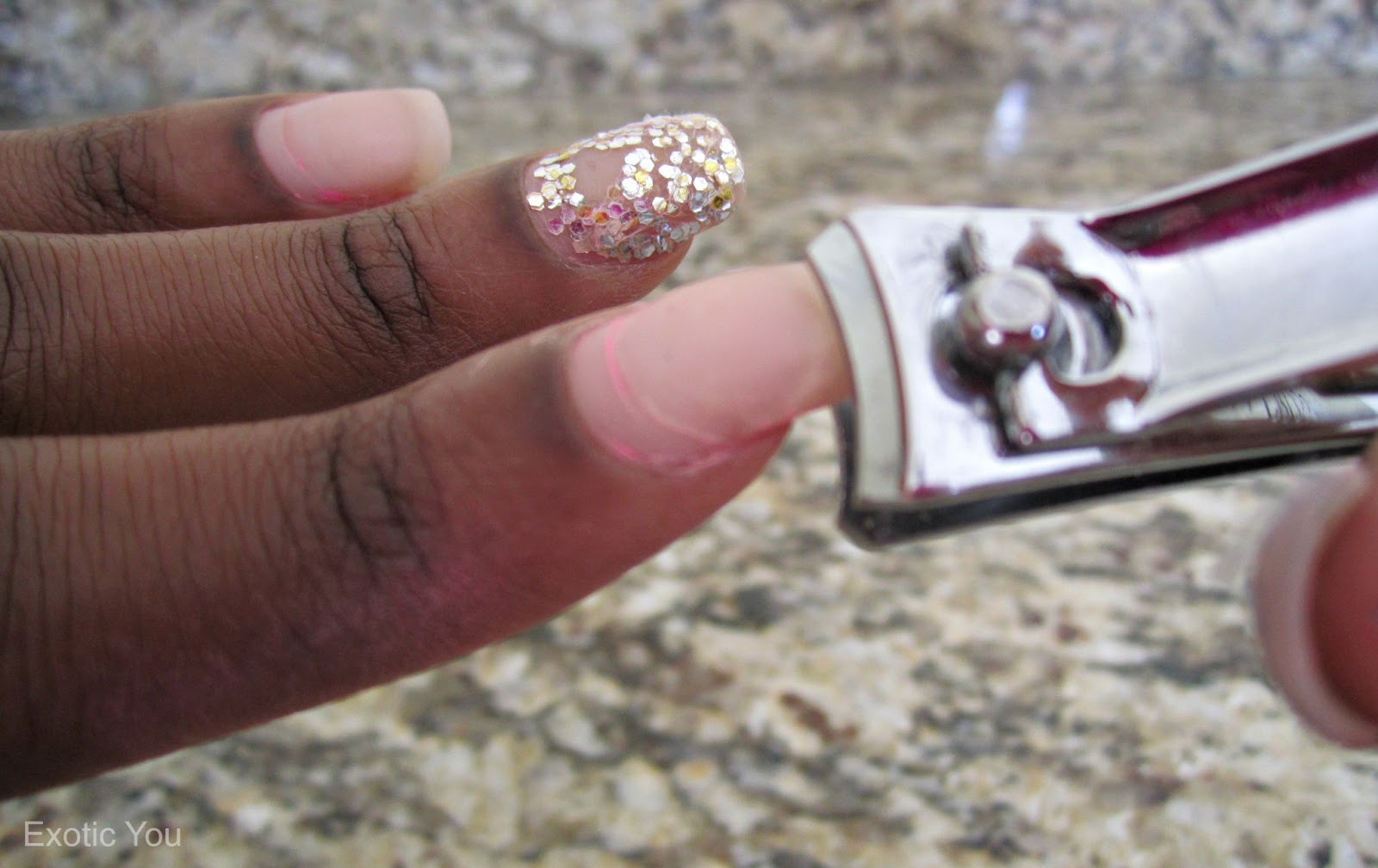 Exotic You Removing Acrylic Nails At Home (2 ways)