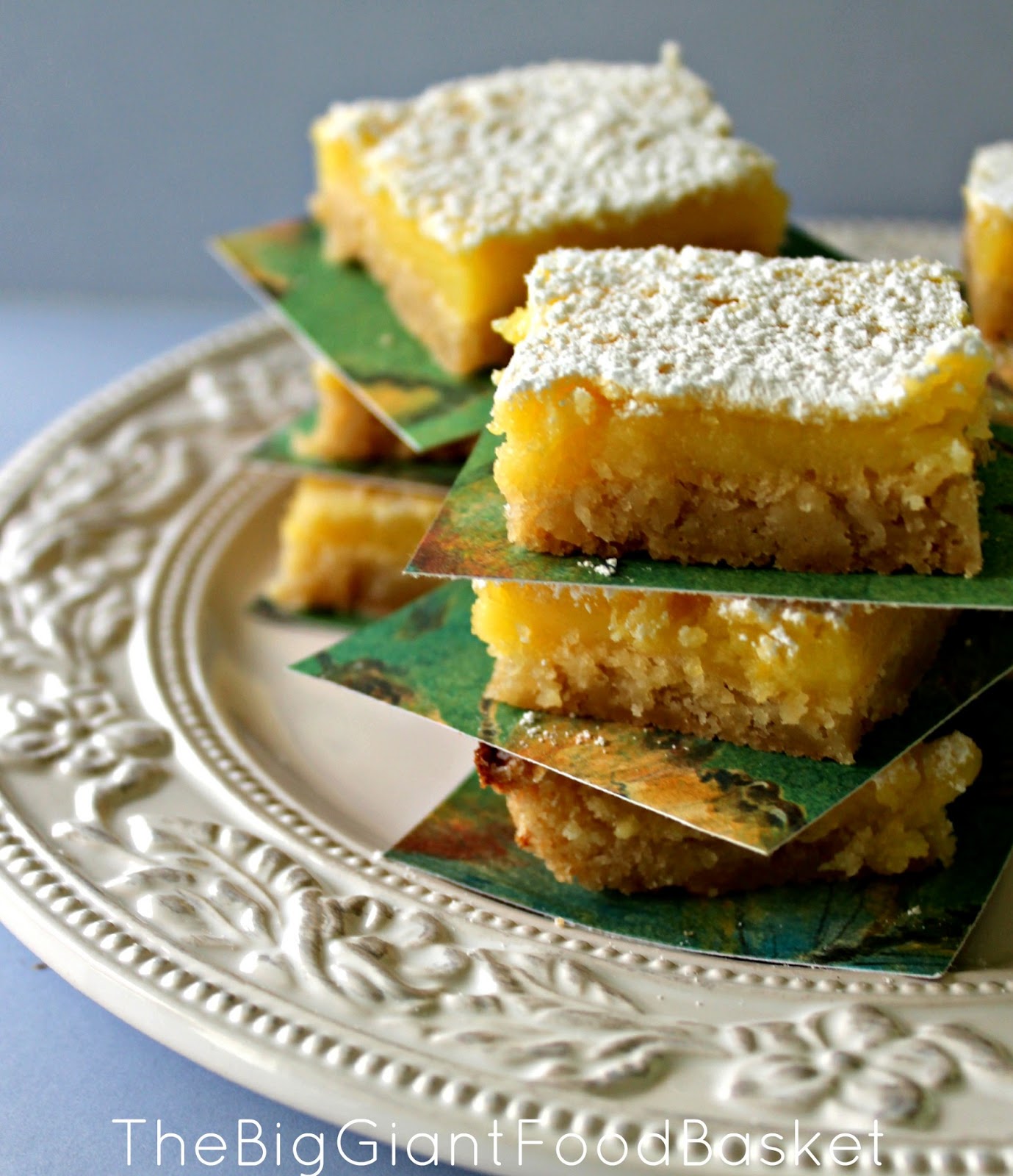 The Big Giant Food Basket Easy Bake Lemon Bars