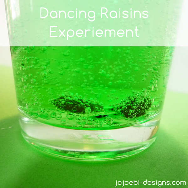 jojoebi designs Dancing Raisins Experiment
