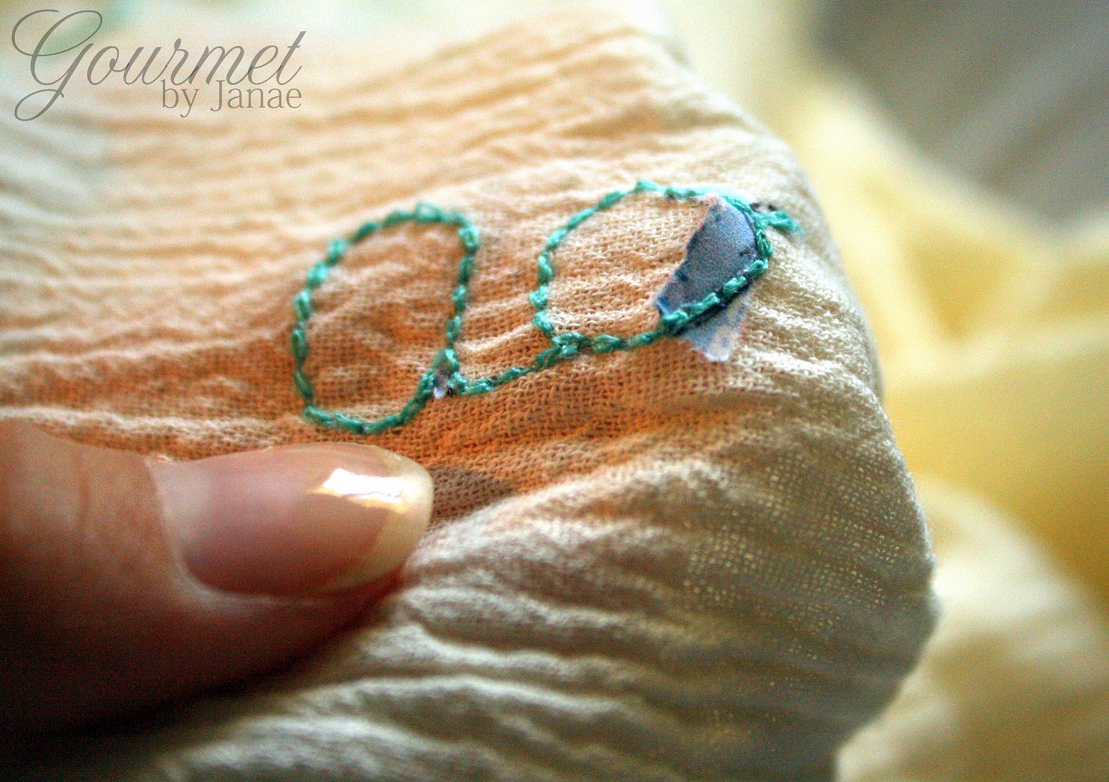 Gourmet by Janae Simple Personalized Cotton Baby Blanket