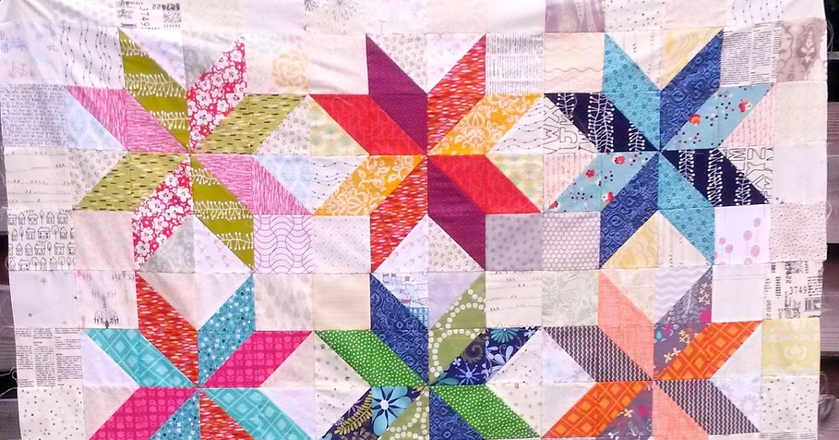 Quilt Story Scrappy Star Quilt from Quilting In the Cold Quilt craftsy