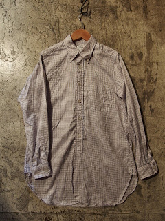fwk by engineered garments 19th century BD shirt in white tattersall
