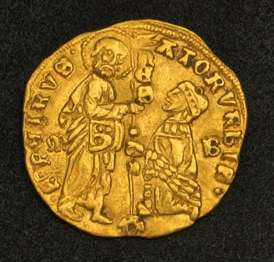 Rome Gold Ducat Coin Fiorino Romano