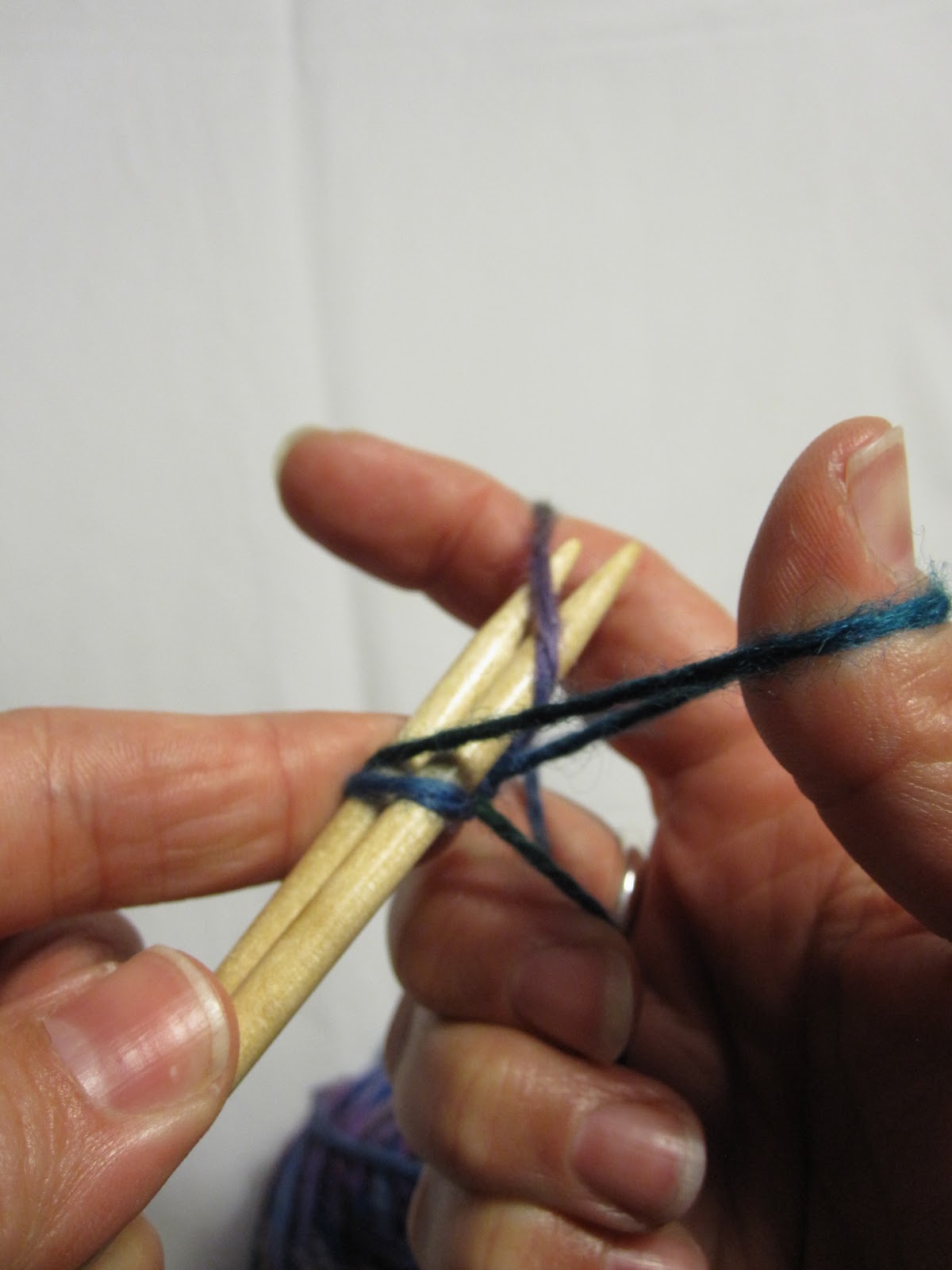 Fabric, Fiber, Beads and More... Left Handed Knitting for the Beginner