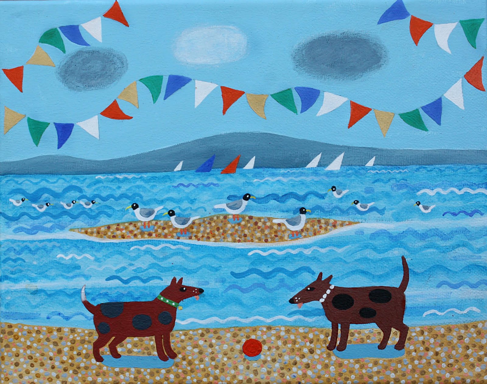 Amanda White Contemporary Naive Art British Naives