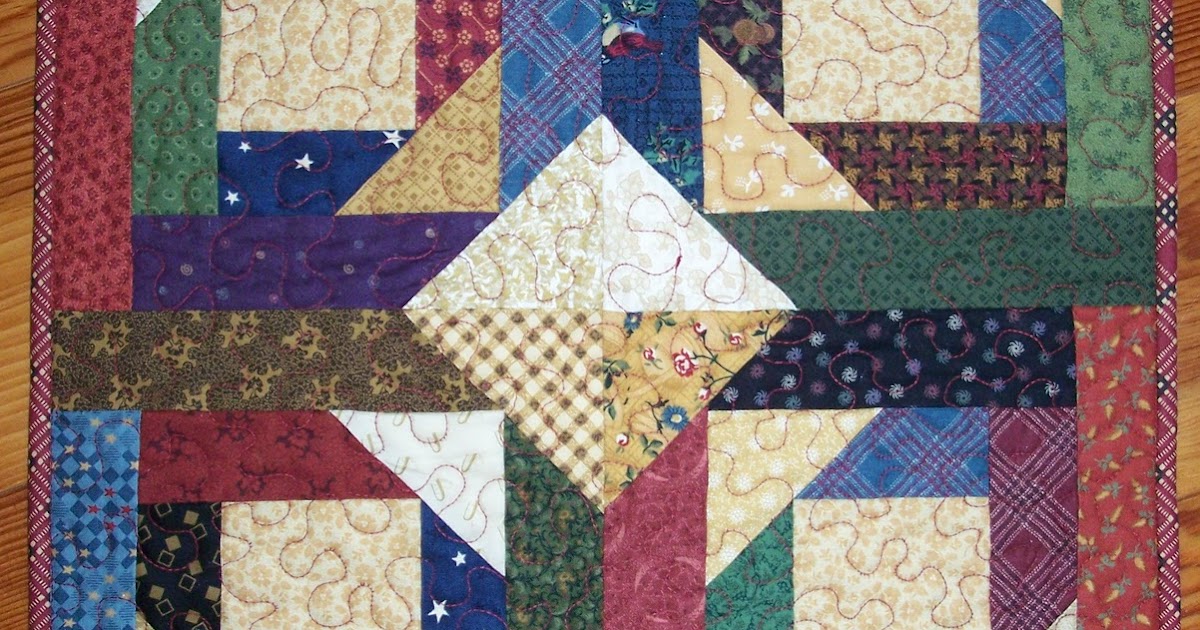 Busy Hands Quilts Pineapple Log Cabin Quilt