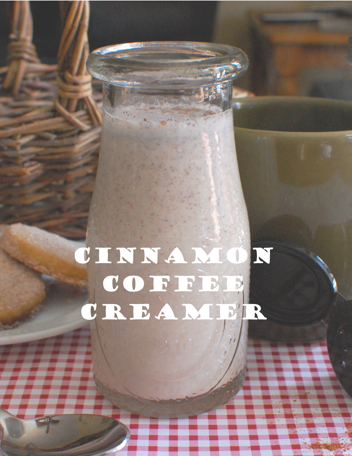 A Sprinkle of This and That Cinnamon Coffee Creamer