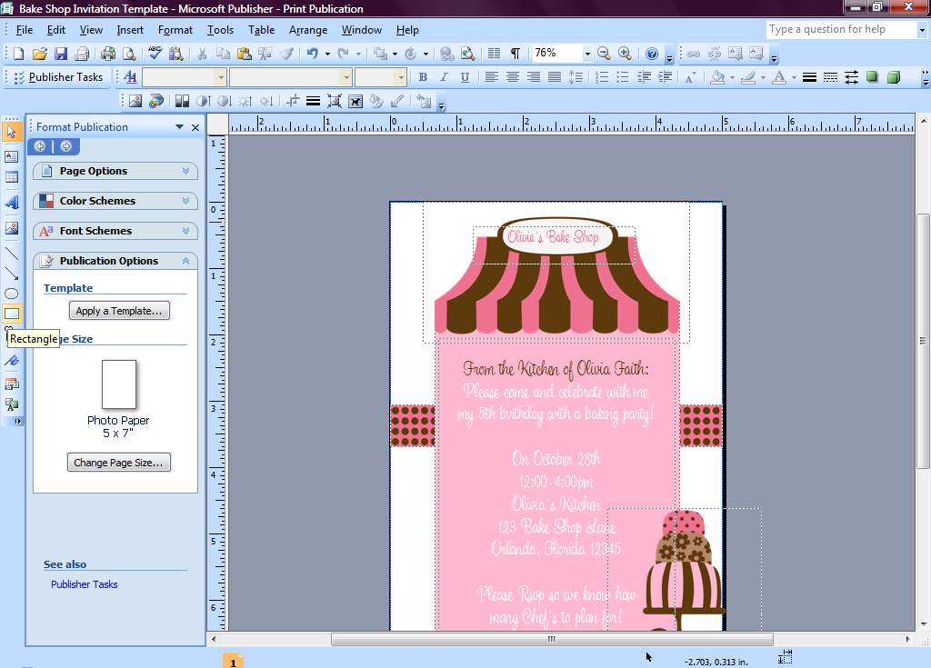 publisher invitation