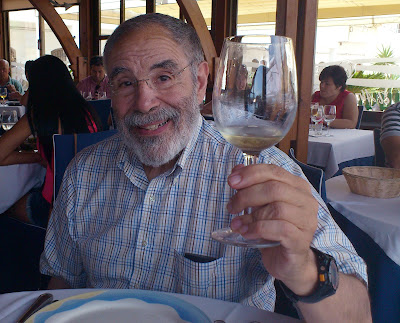Stuart toasting in El Almejero
