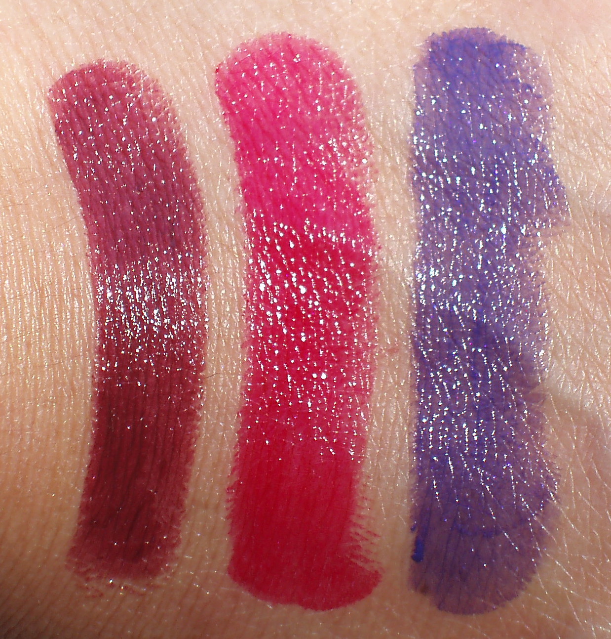 Sparkled Beauty Hard Candy Fierce Effects lipsticks